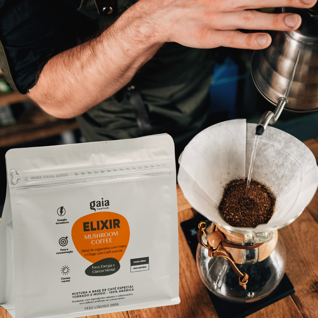 Pacote 250g - Elixir Mushroom Coffee