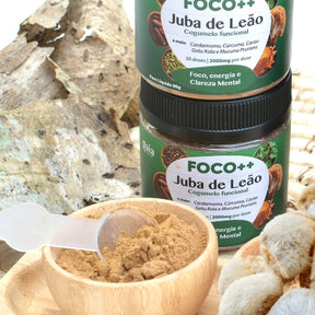 Foco++ Cogumelo funcional Juba de leão