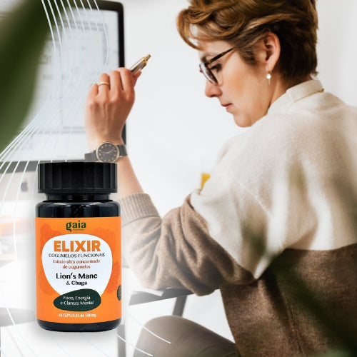 Cápsulas Cogumelo Juba de Leão ultra concentrado  - ELIXIR