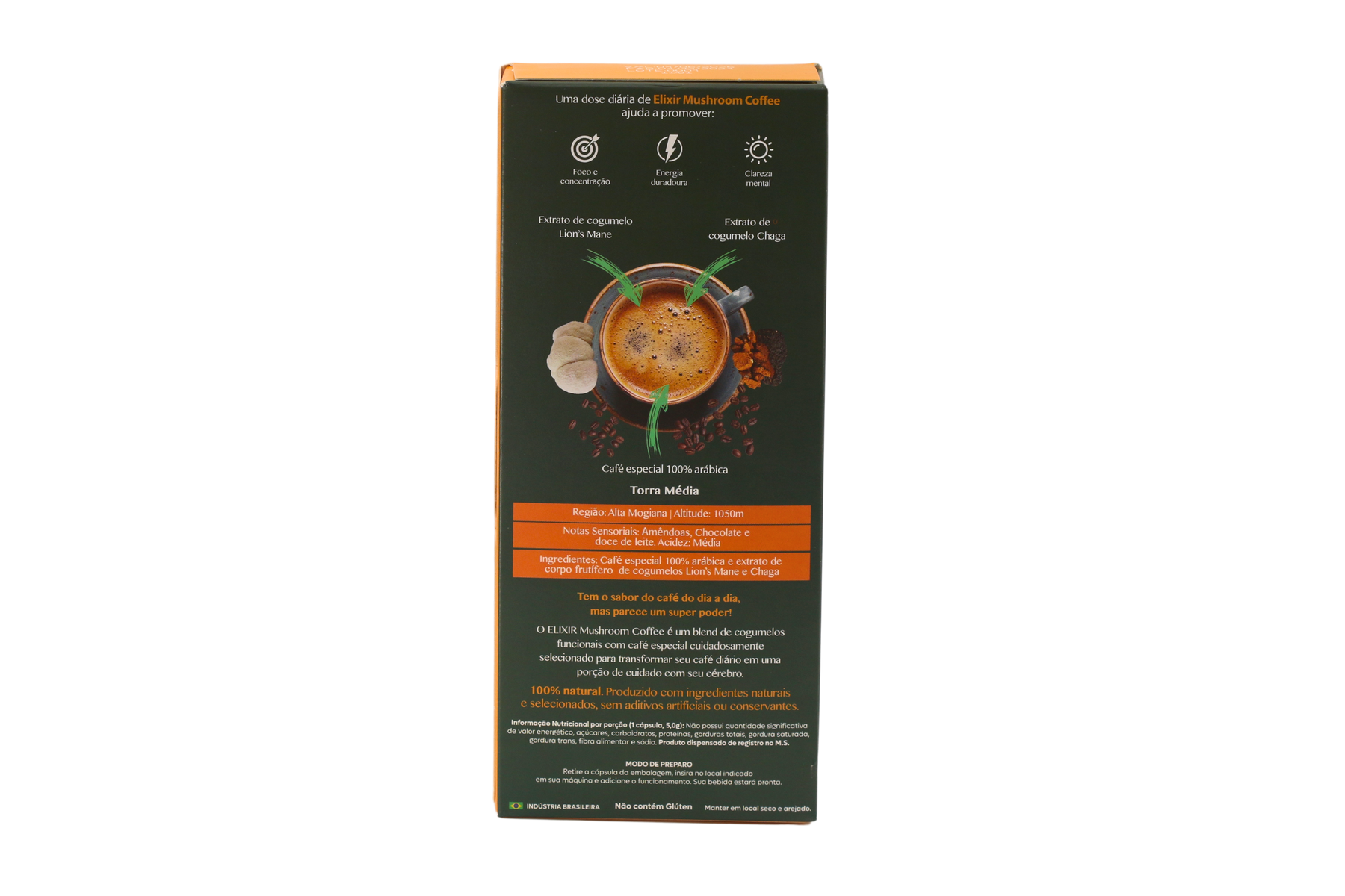 Cápsulas Café compatíveis  Nespresso - Elixir Mushroom Coffee