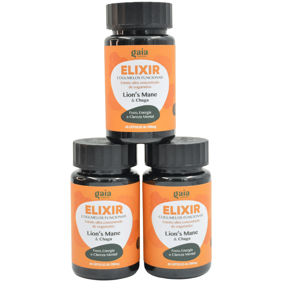 Cápsulas Cogumelo Juba de Leão ultra concentrado  - ELIXIR