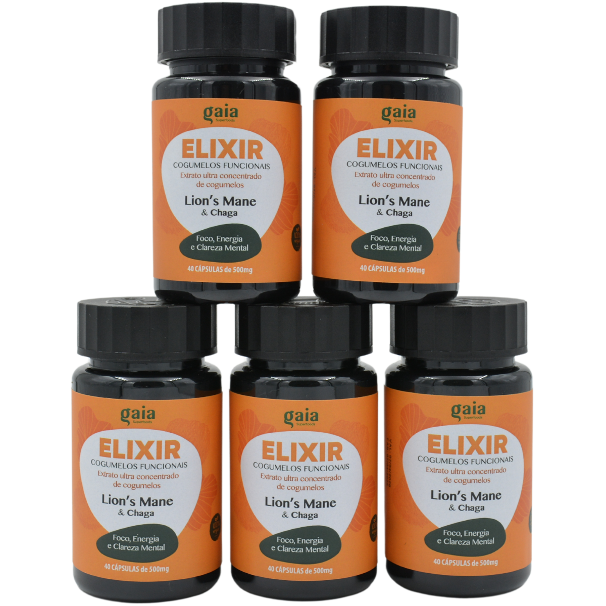 Cápsulas Cogumelo Juba de Leão ultra concentrado  - ELIXIR