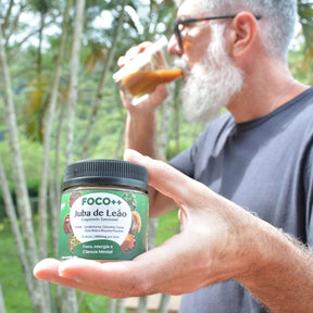 Foco++ Cogumelo funcional Juba de leão